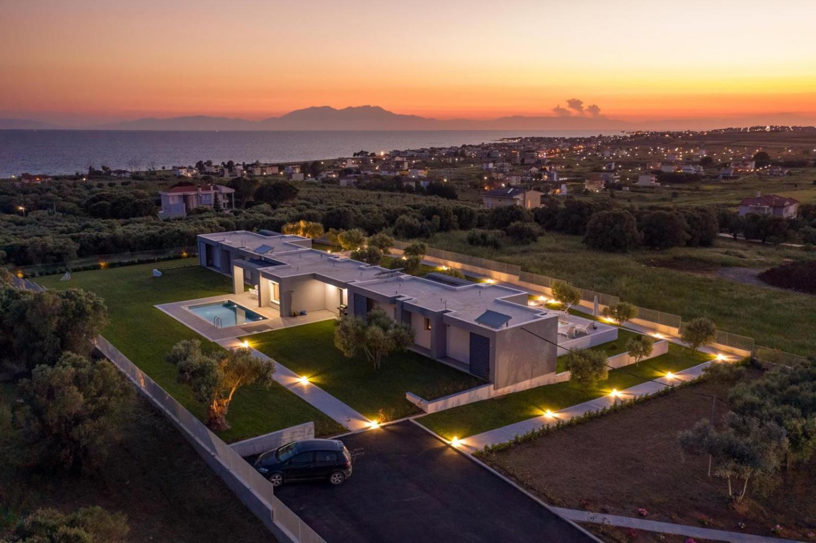 Merelia Luxury Villas - Halkidiki Nea Moudania Ngoại thất bức ảnh